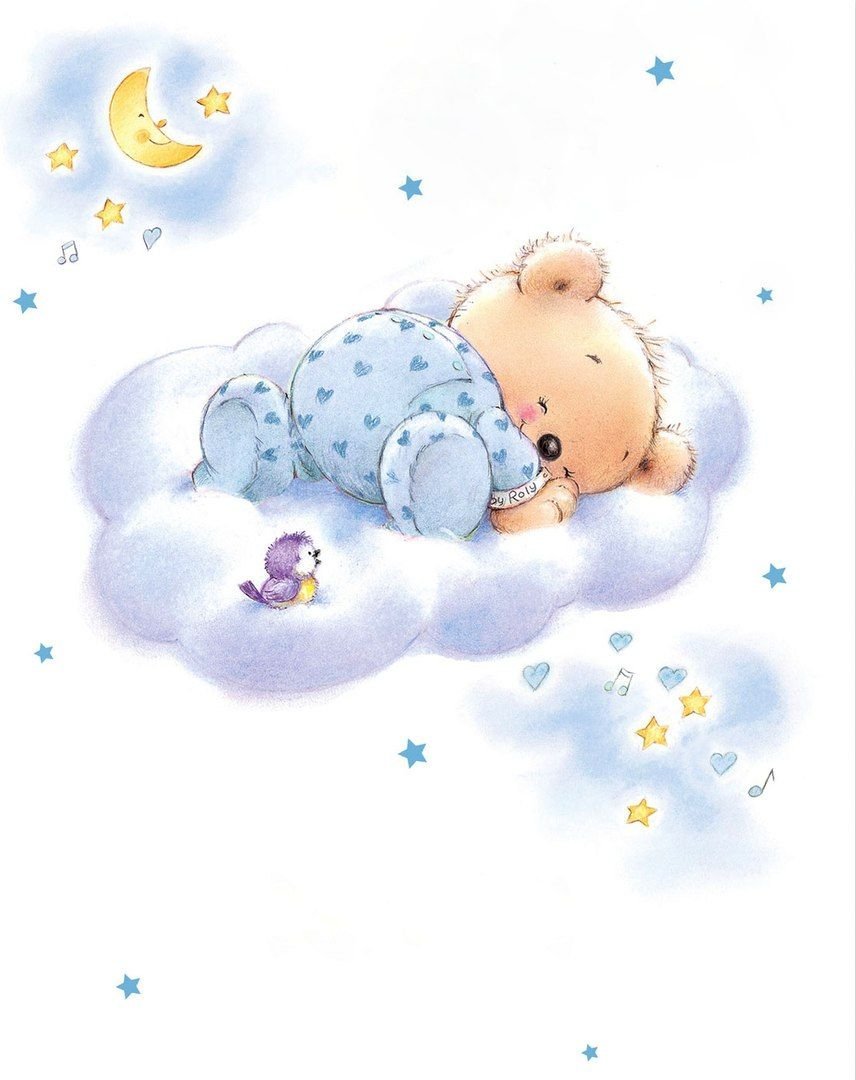 Медвежонок на облаке