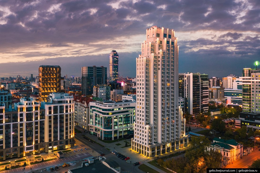 Высотки Екатеринбурга 2021