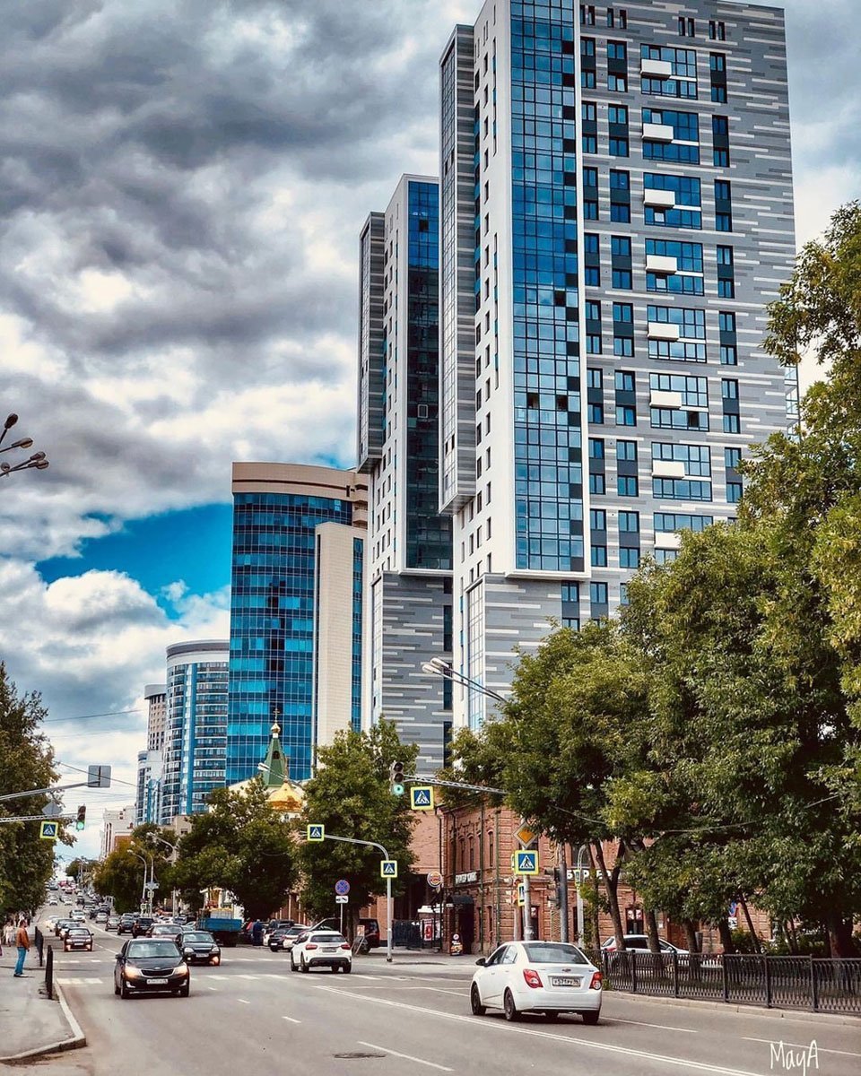 Красивые здания Екатеринбурга