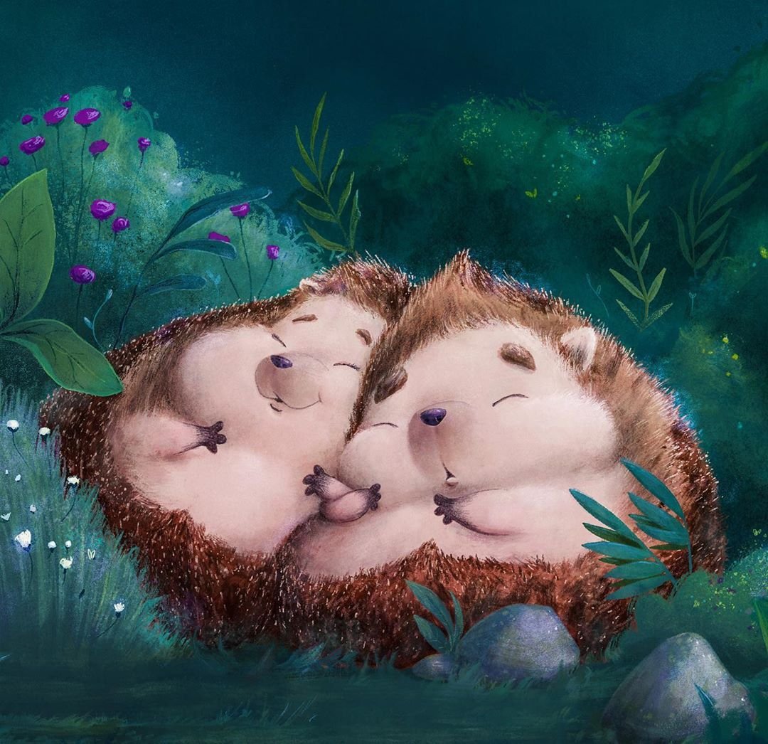 Спокойной ночи семья картинки прикольные