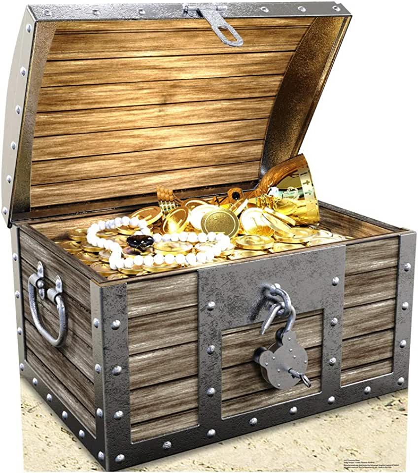 Сундук с сокровищами пираты Карибского моря