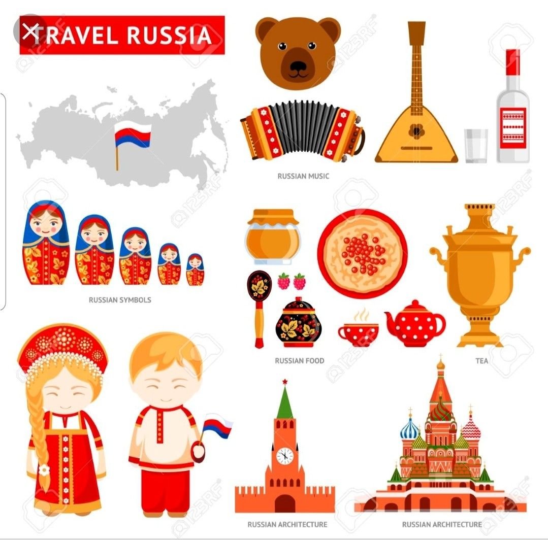 Поделка Россия Родина моя