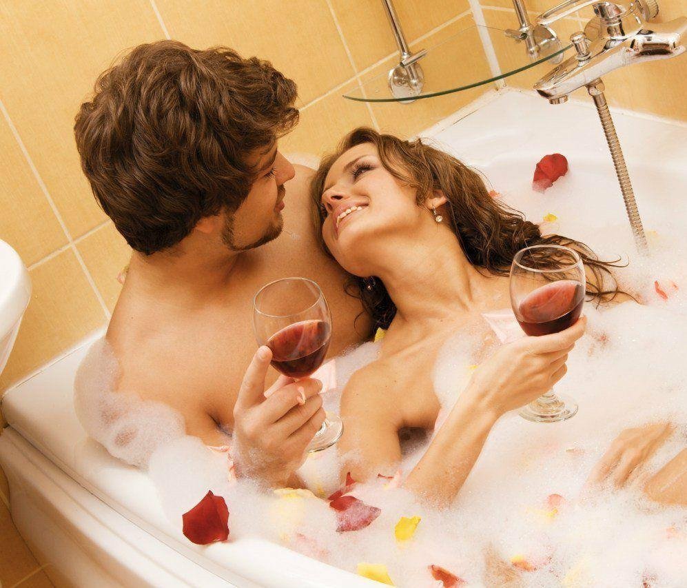 Романтика в ванной