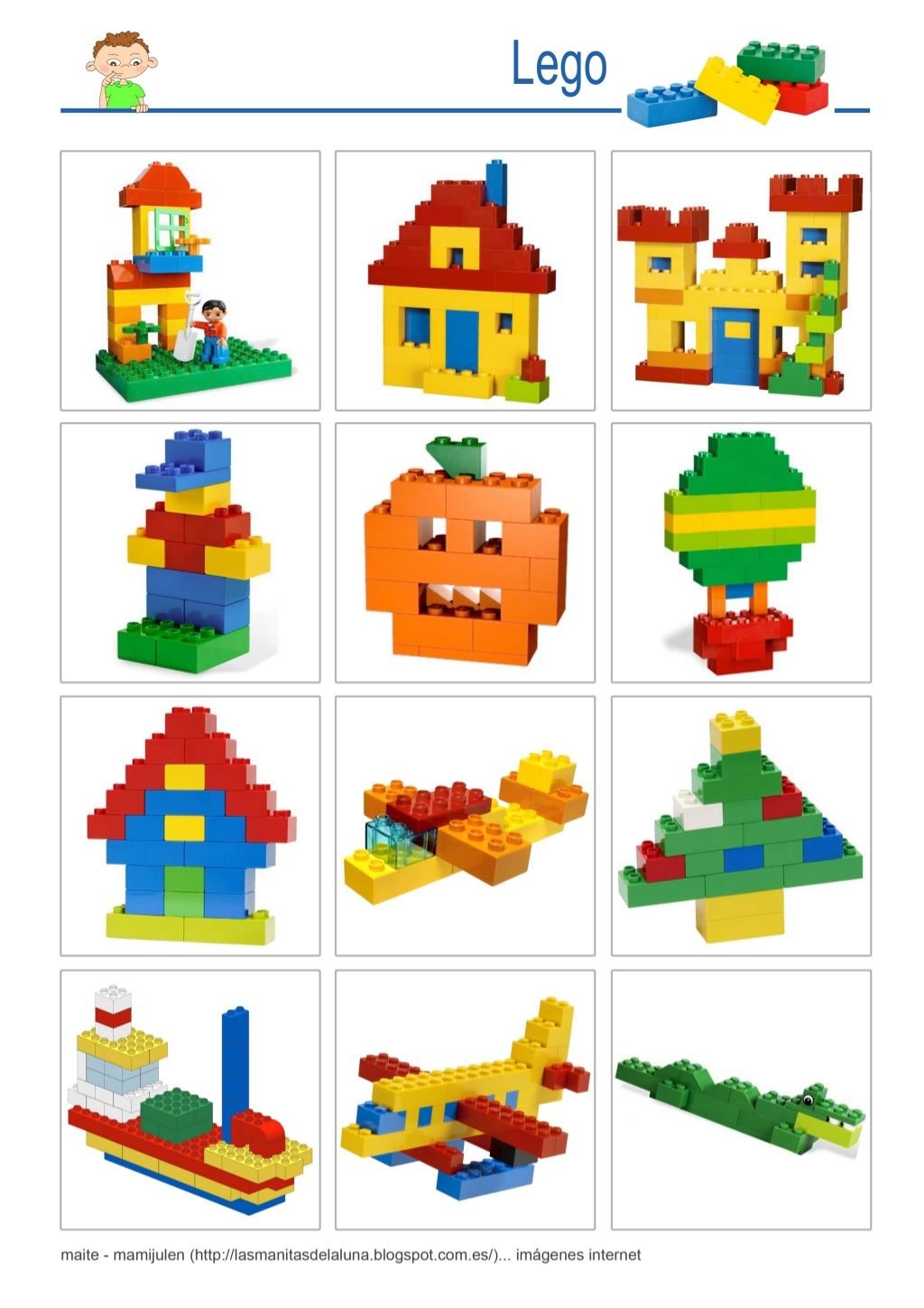 Схемы к лего Duplo