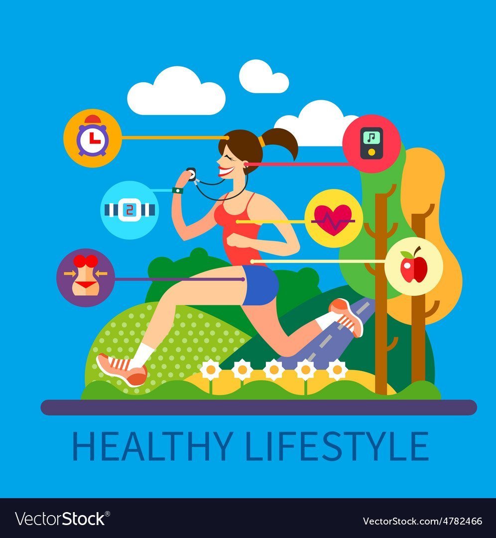 Стиль жизни здоровье плакат