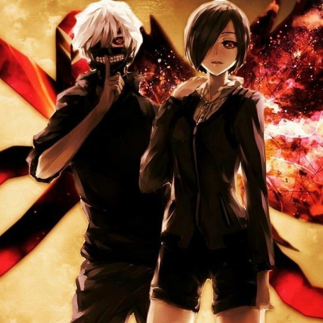 Токийский гуль Канеки и тока