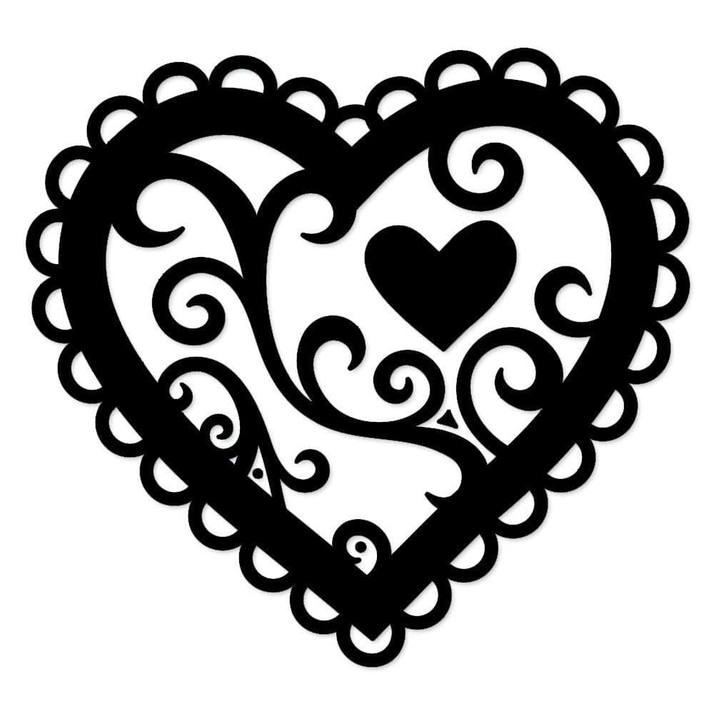 Ажурное сердце