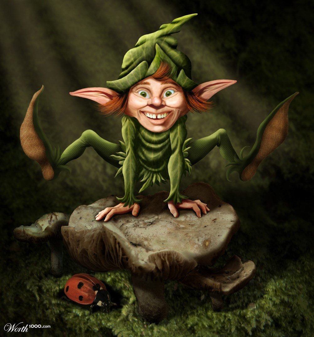 Тролли эльфы Лепреконы Гномы