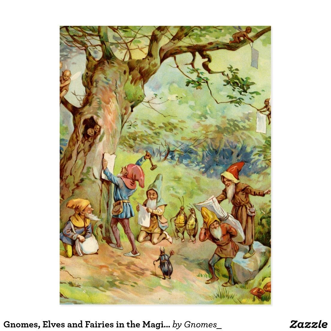 Лесные Гномы и эльфы