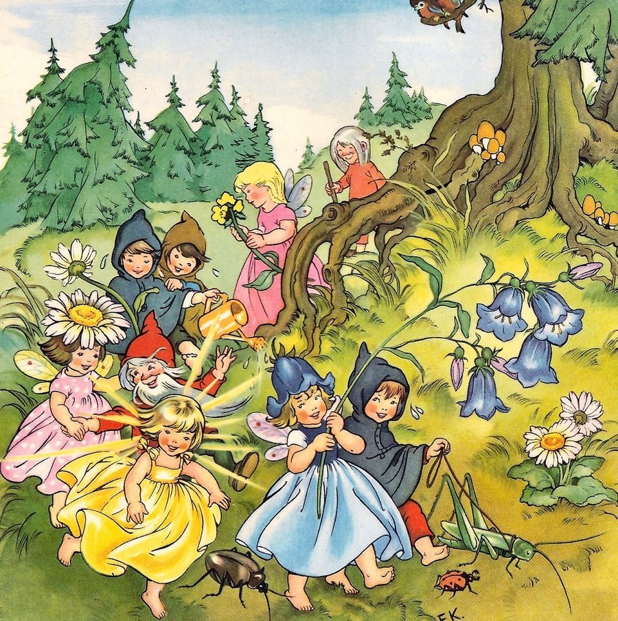 Сказки про гномов и эльфов