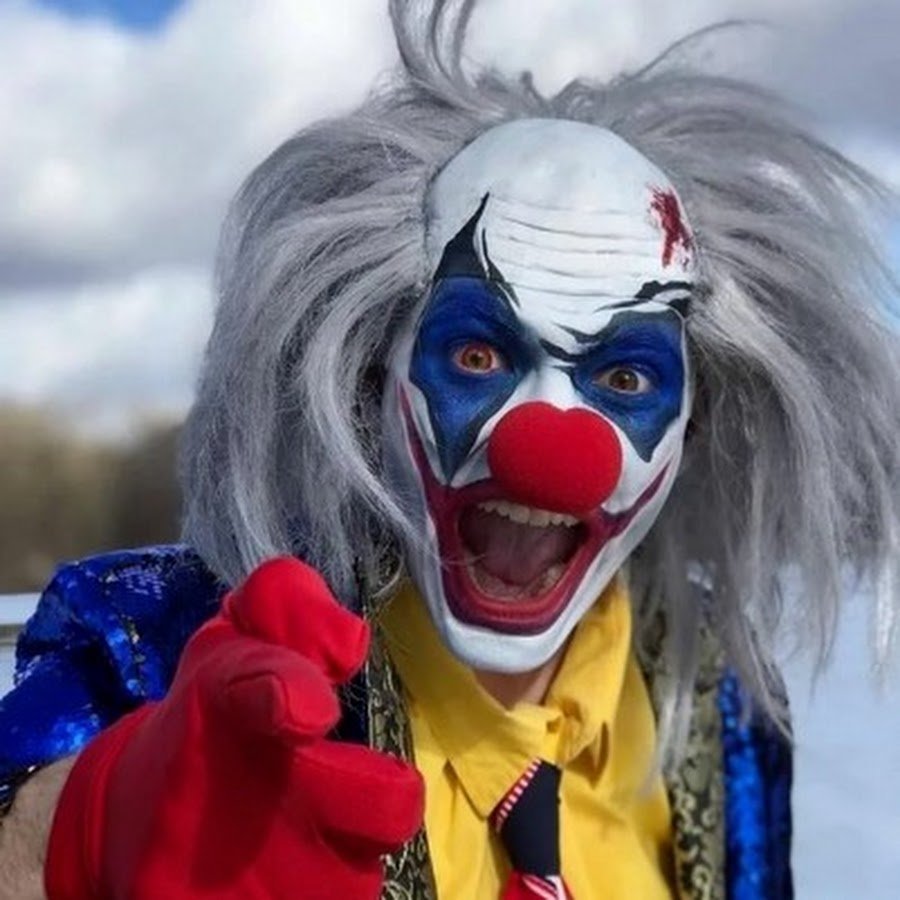 Смайлик клоуна