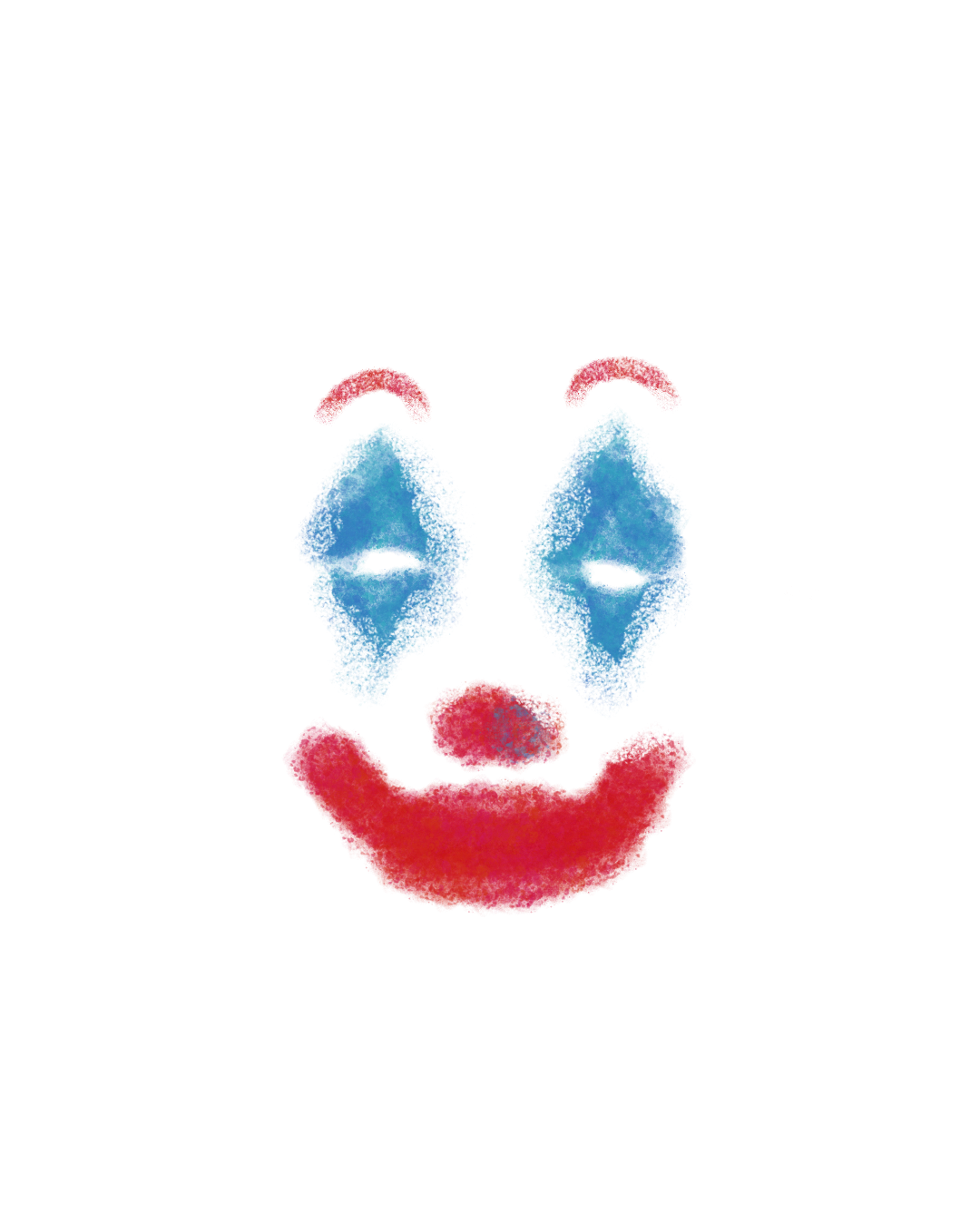 Клоун с разными эмоциями