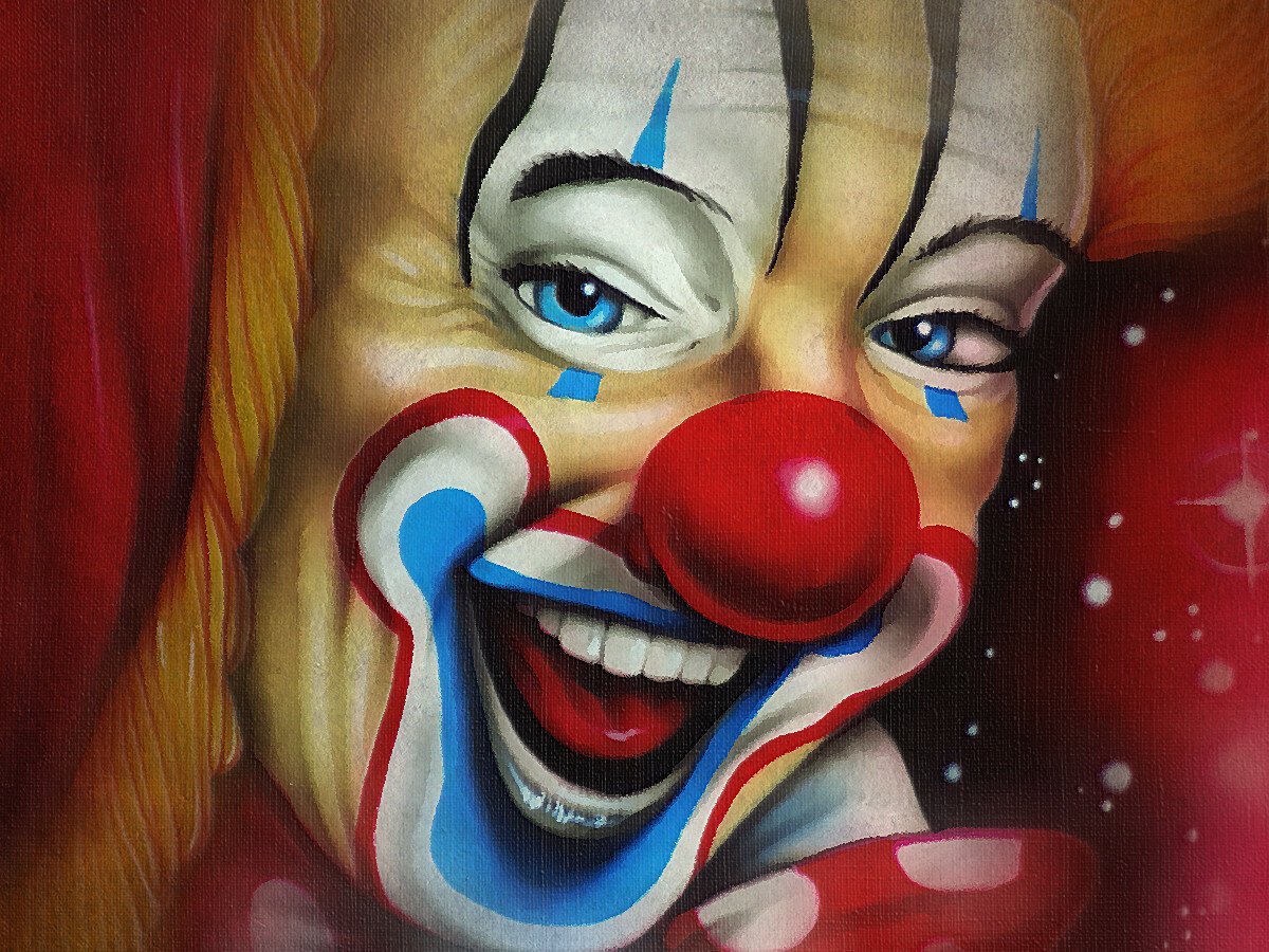 Клоун эмодзи