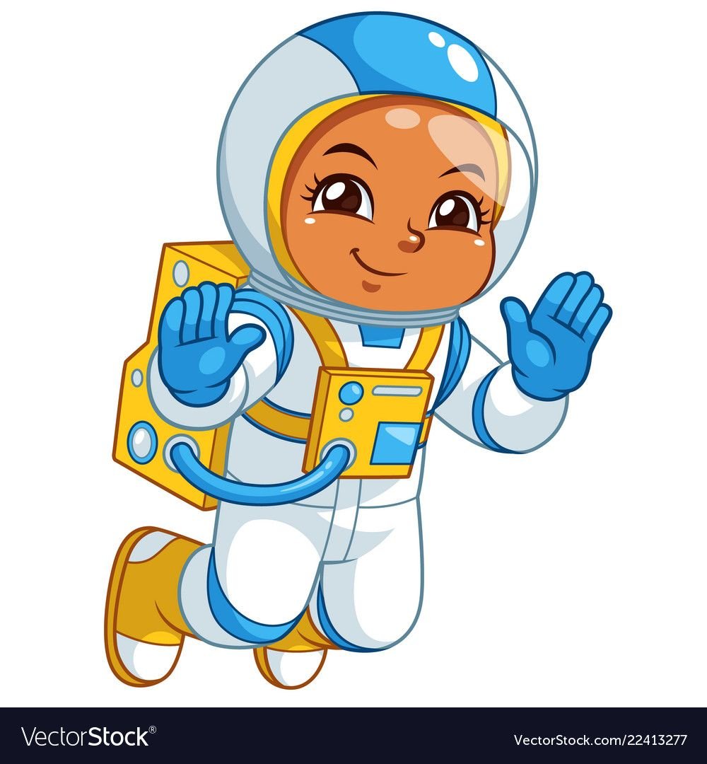 Два Космонавта на ракете