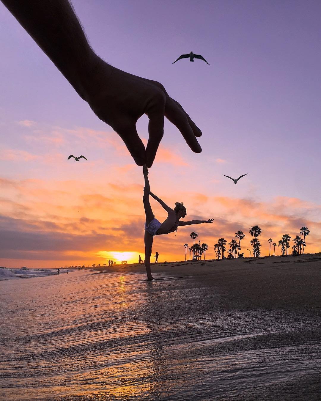 Балерина на закате