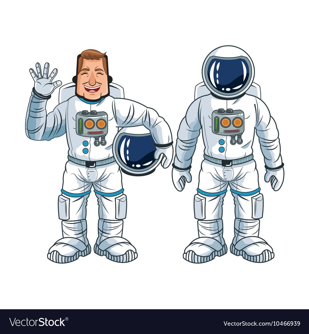 Костюм Космонавта иллюстрация