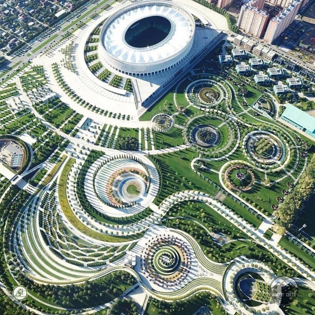 Стадион Краснодар парк Галицкого