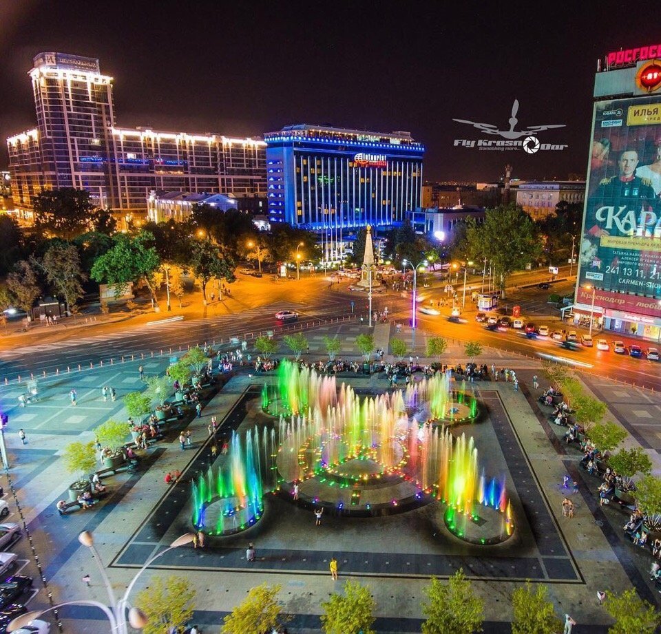 Театральная площадь Краснодар