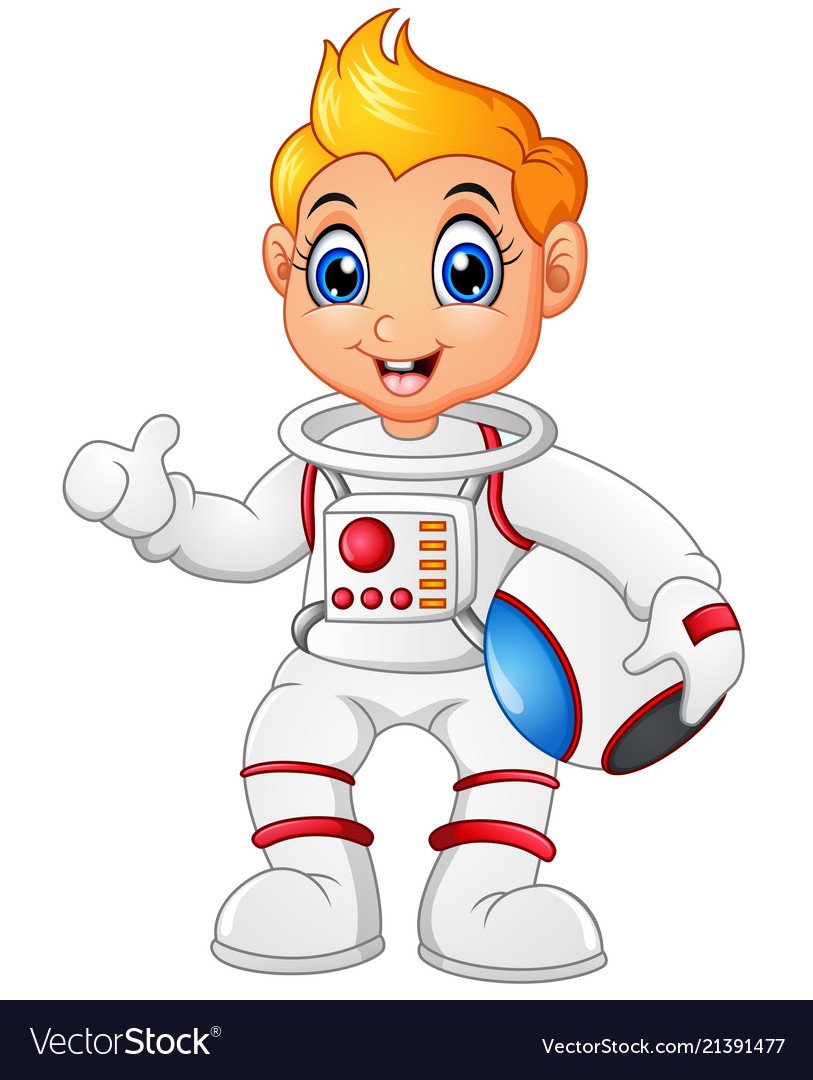 Космонавт картинка для детей профессии