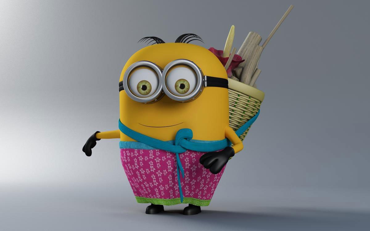 Миньон с цветочком