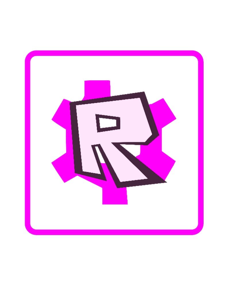 Надпись РОБЛОКС для девочек