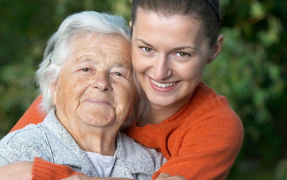 Бабушка и внучка