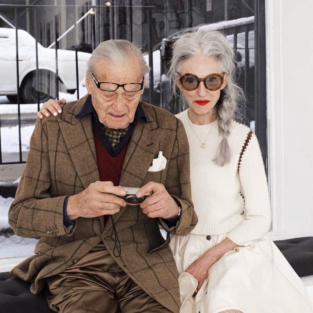 Стильные бабушки и дедушки