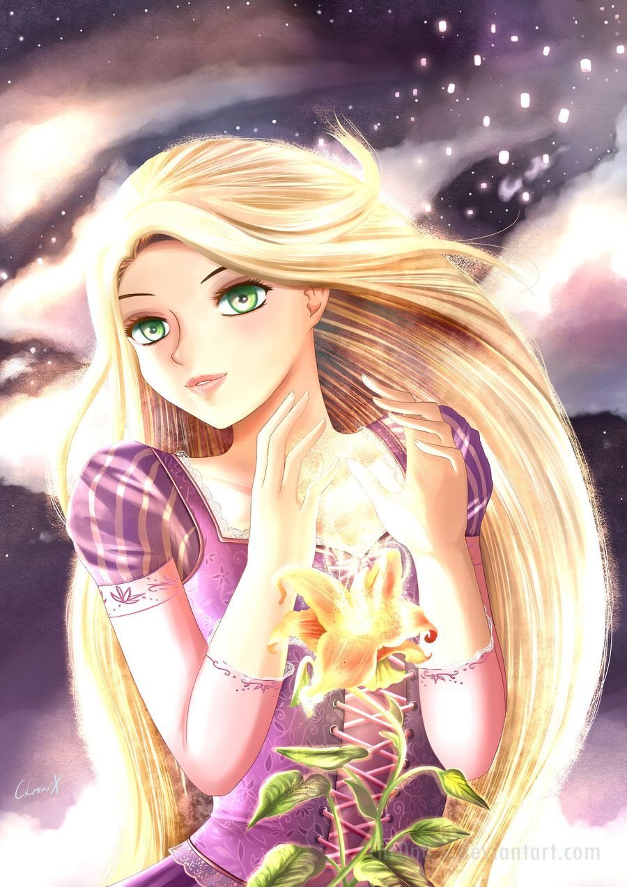 Рапунцель на аву