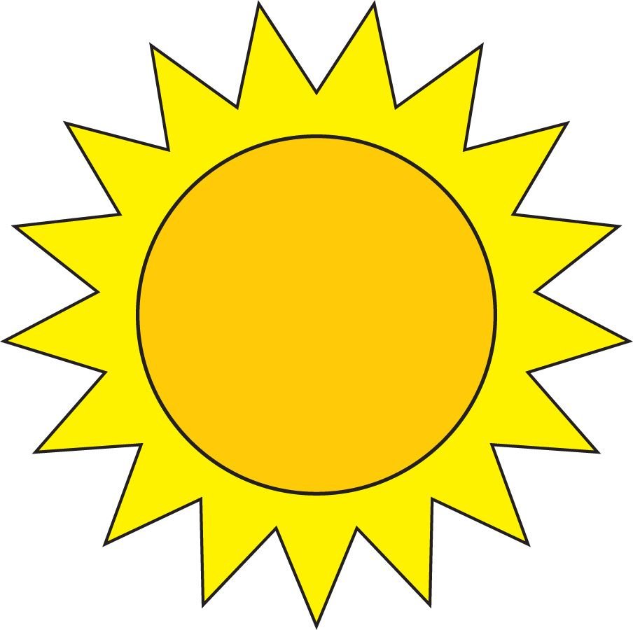 Солнце рисунок