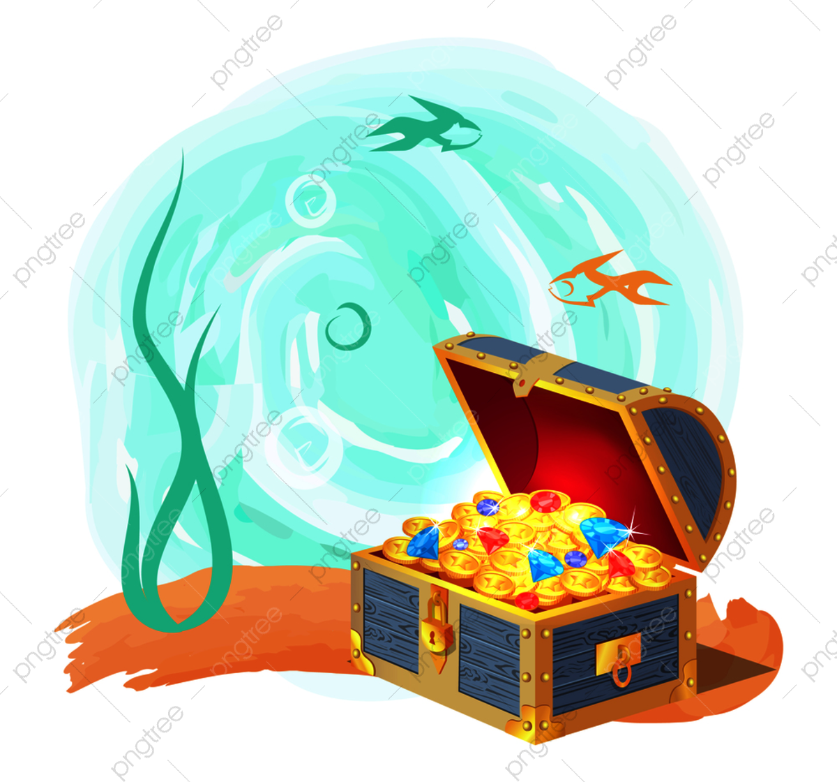 Деревянный дорожный сундук