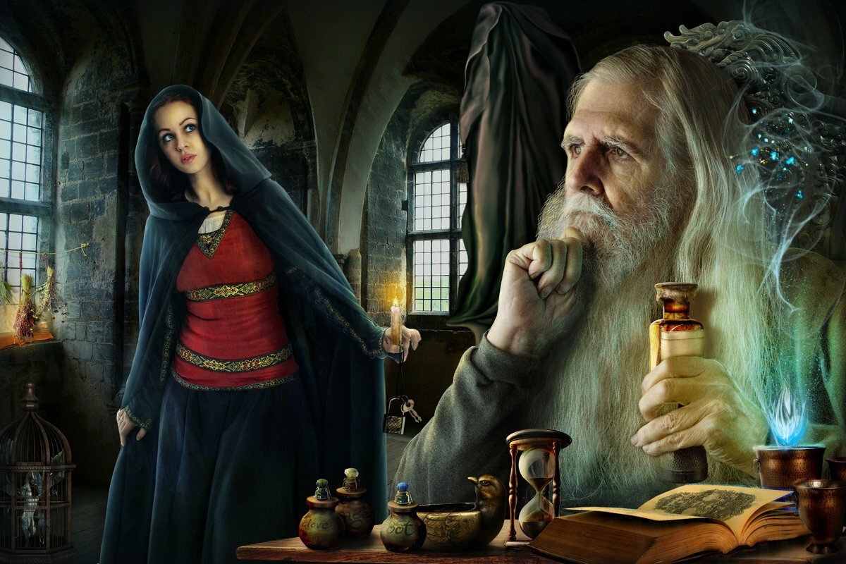 Колдун волшебник маг чародей