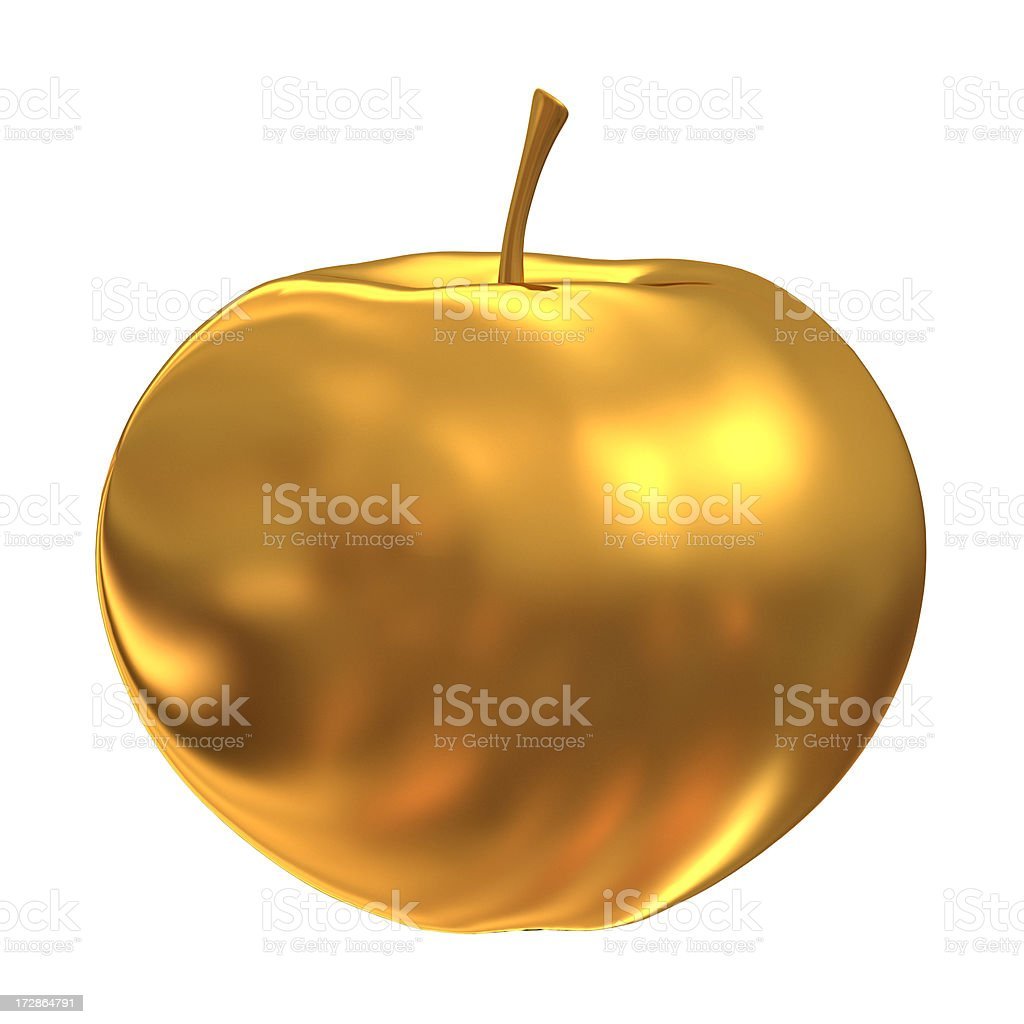 Золотое яблоко с надписью прекраснейшей