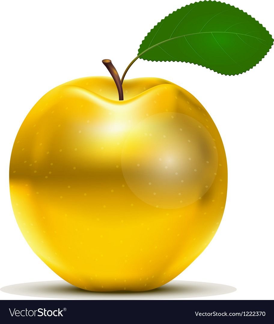 Яблоко вектор
