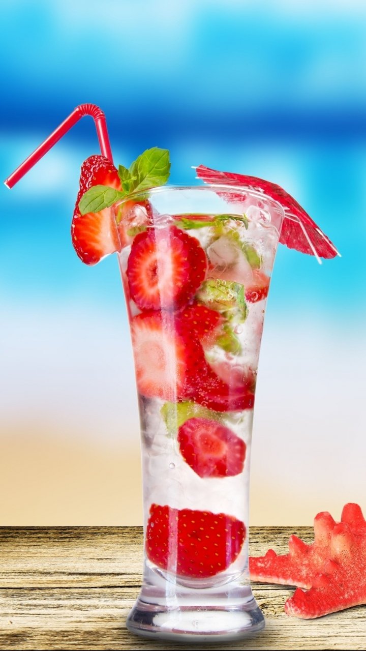 Фон пляж пальмы