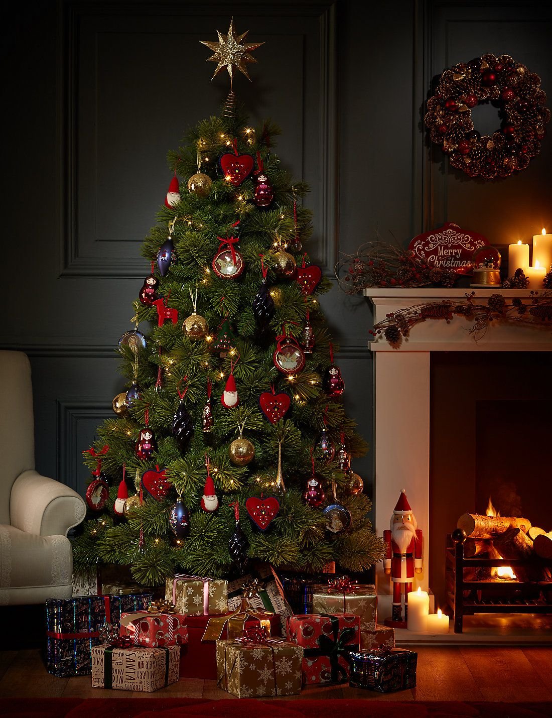 Красивая елка