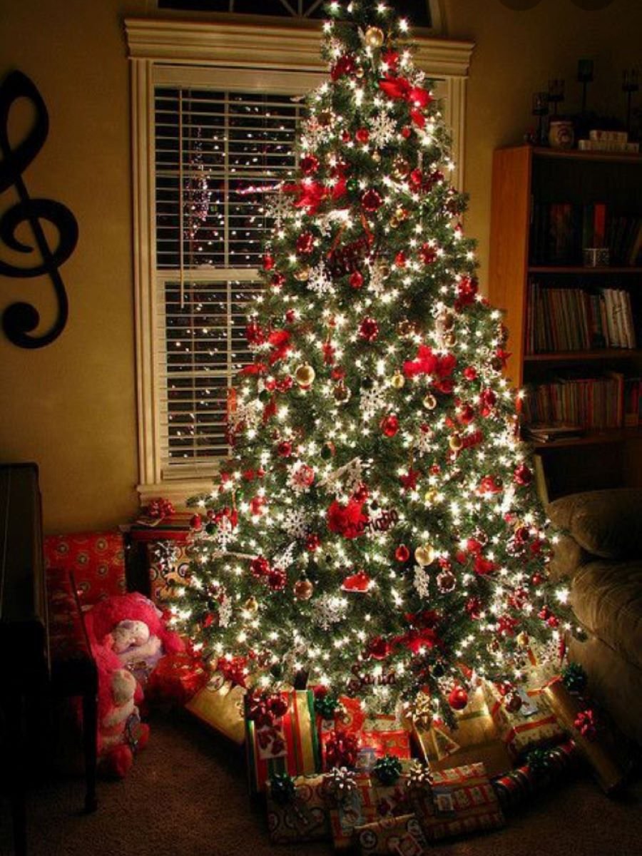 Красивая елка