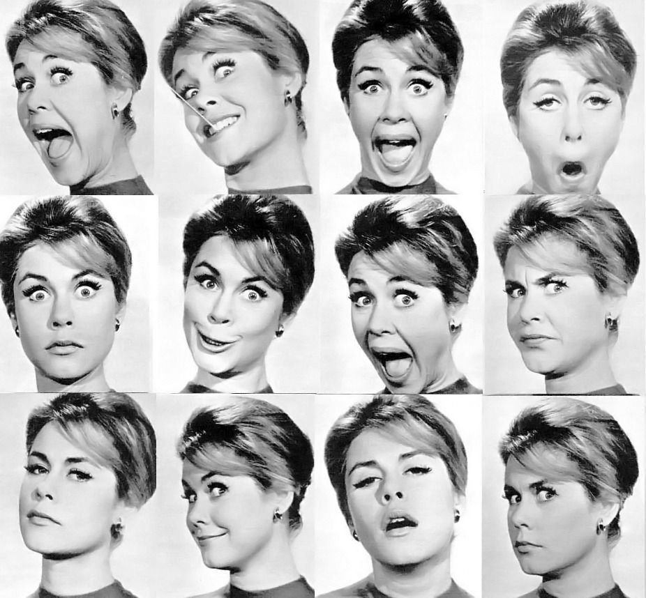Различные выражения лица