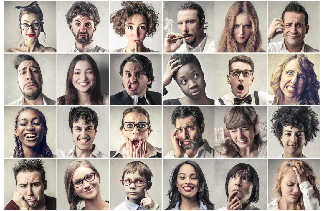 Различные эмоции