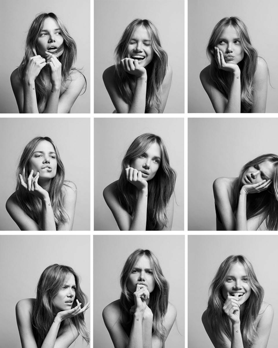 Позы для портретной фотосессии