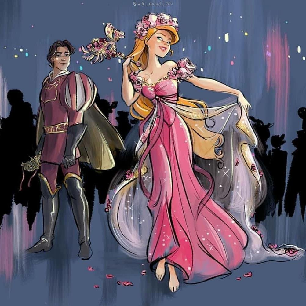 Стиль Диснеевских принцесс