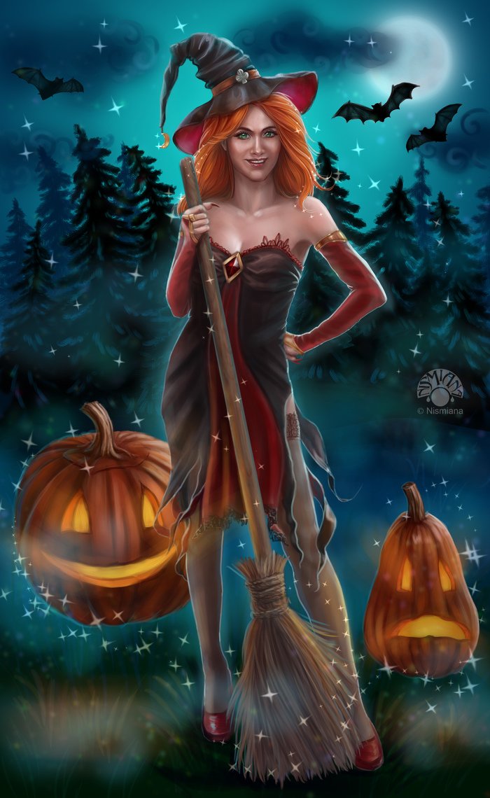 Рыжая ведьма картинки