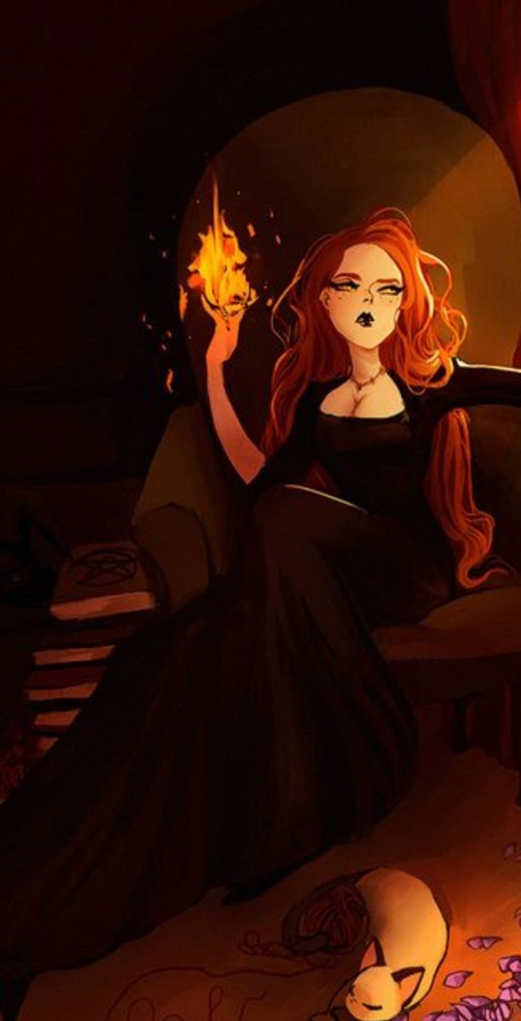 Рыжеволосая ведьма