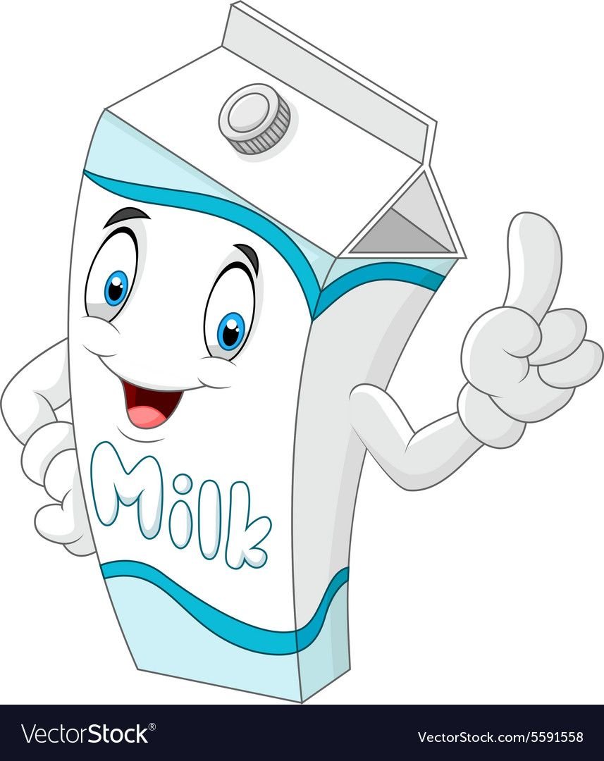 Молоко мультяшная