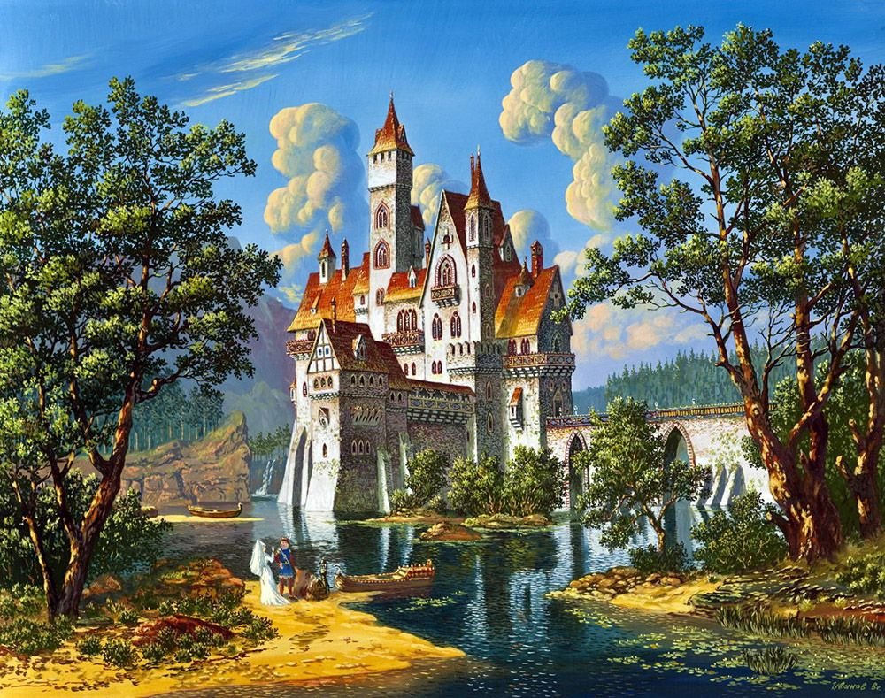 Фотообои "Disney Princess Park"