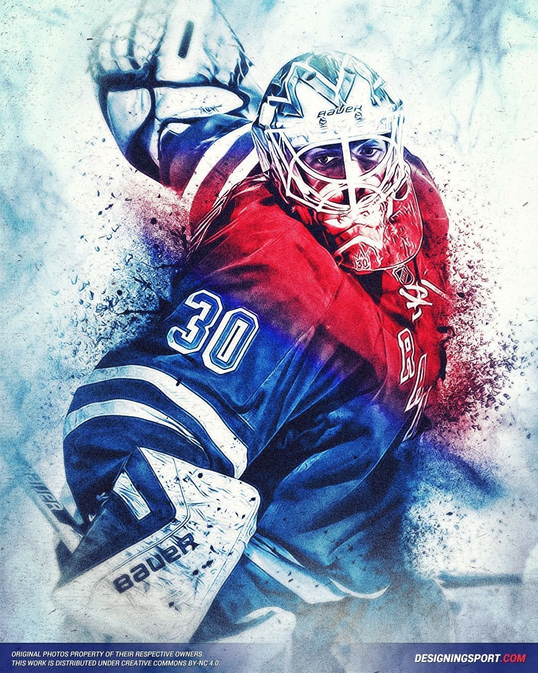 Вратарь хоккей арт Авангард