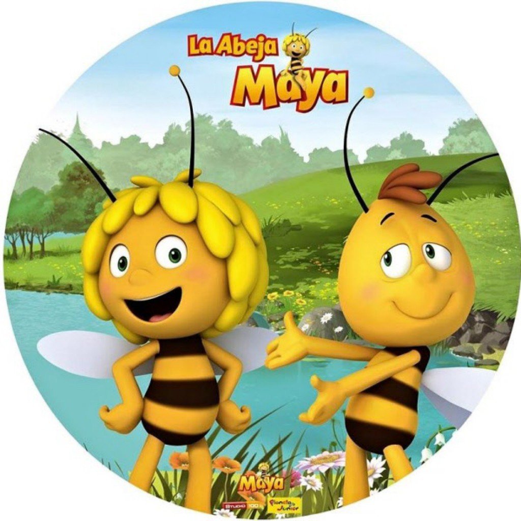 Пчелка Майя наклейки