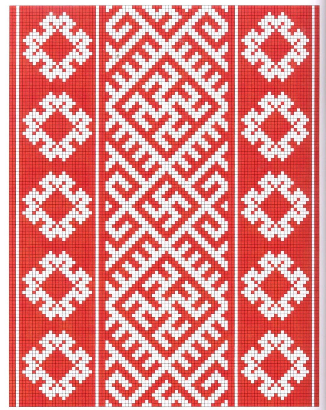 Хантыйский орнамент солнце