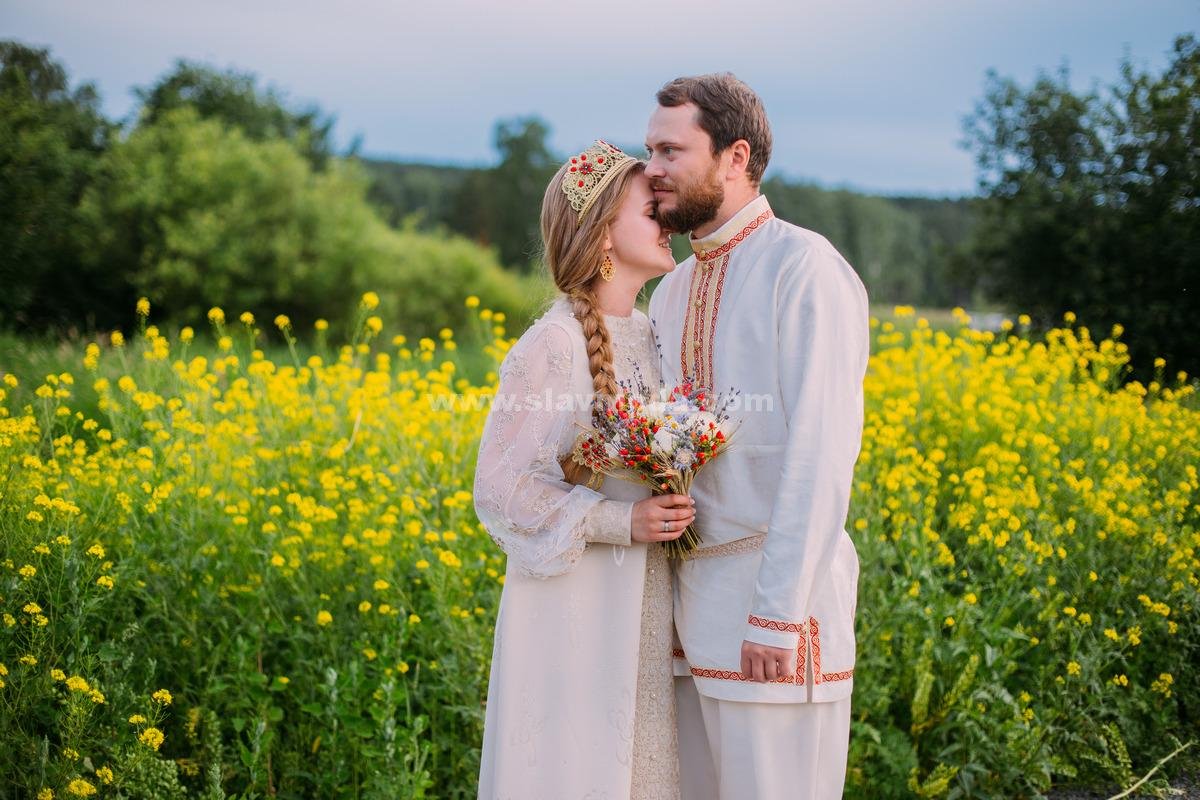 Свадьба в русском народном стиле