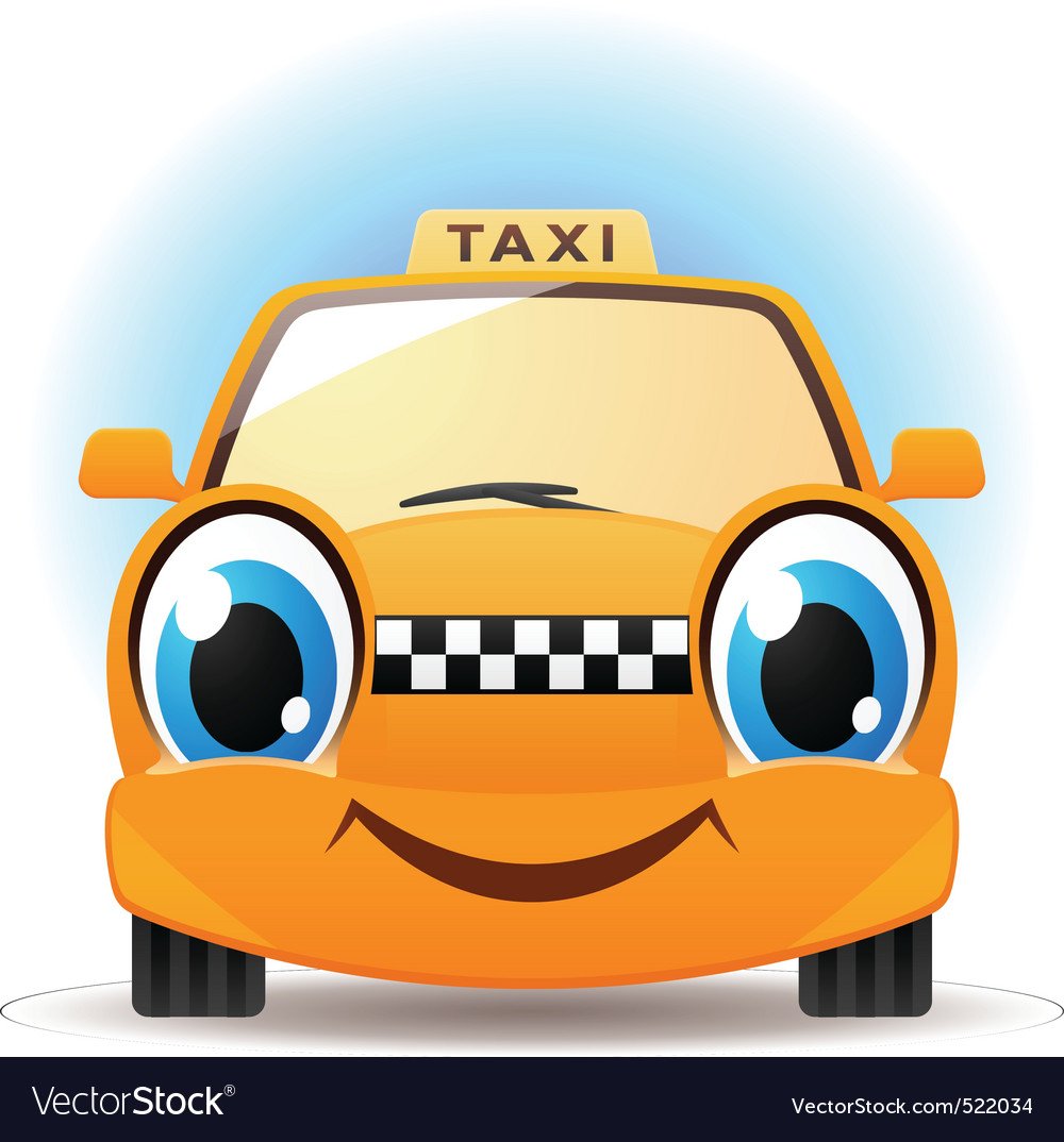 Такси иллюстрация