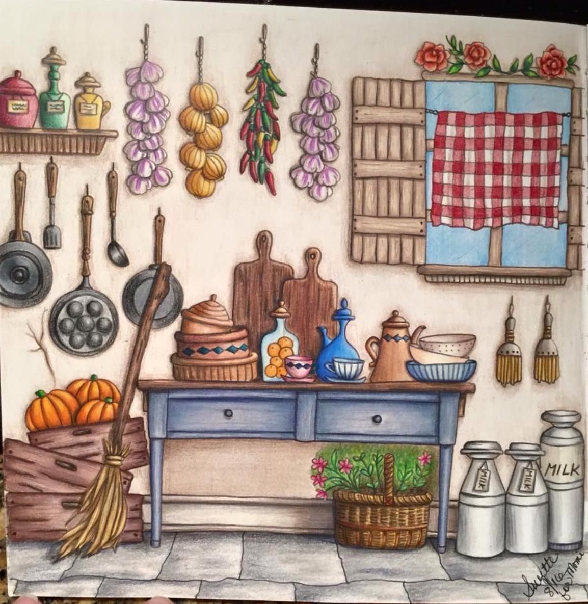 Кухня иллюстрация